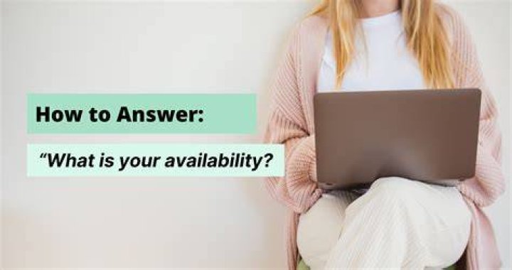 What is the answer for date of availability?