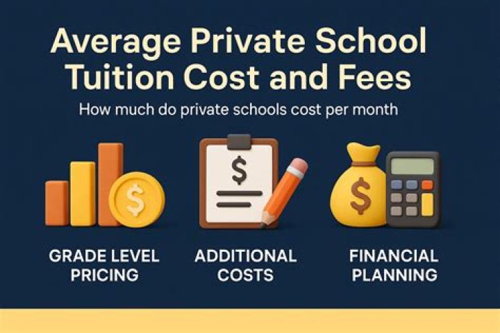 What is the average cost of private schools?