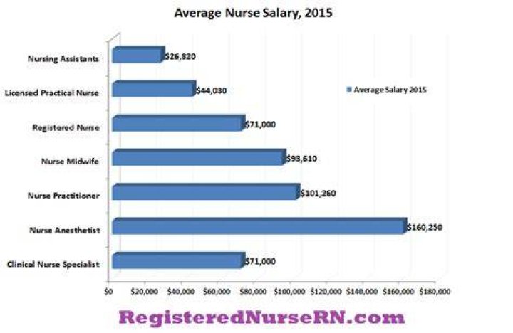 What is the average monthly income of a nurse?