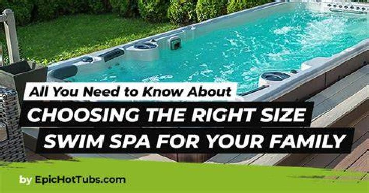 What is the average size of a spa?