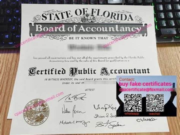 What is the average someone with a CPA license Mskes in Florida?
