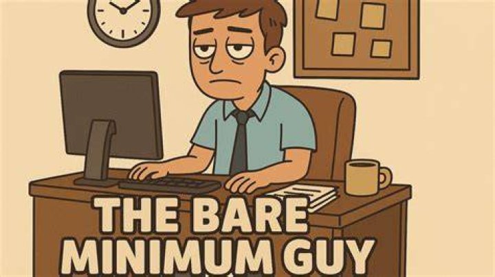 What is the bare minimum for a guy?