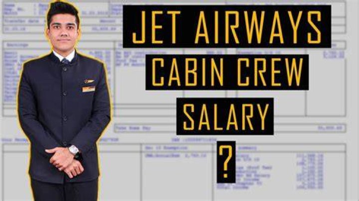 What is the basic salary of Jet Airways cabin crew?