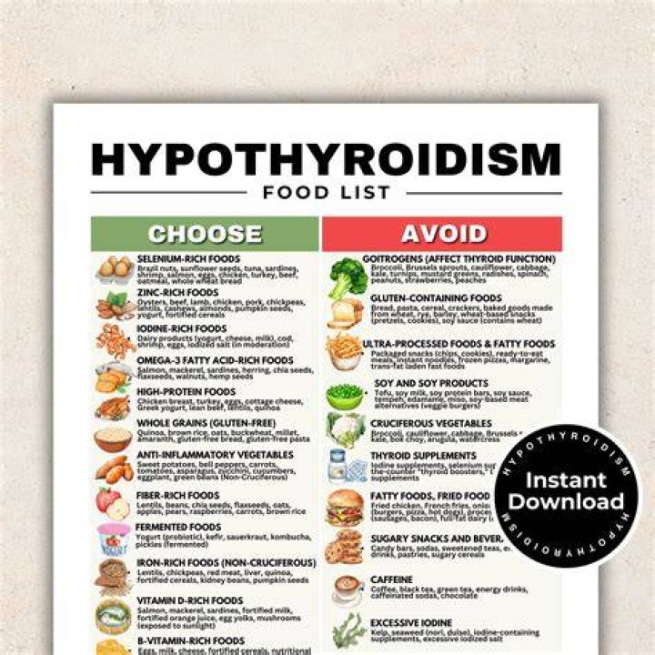What is the best diet for someone with hypothyroidism?