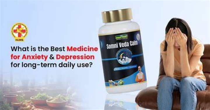 What is the best medicine for long-term anxiety?