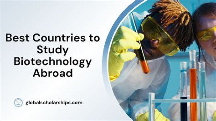 What is the best place to study biotechnology?