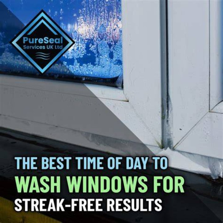 What is the best time of year to wash windows?