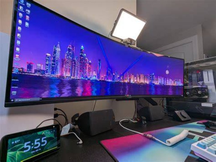 What is the biggest gaming monitor?