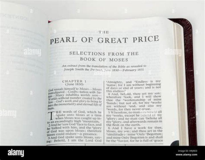 What is the book of Moses in the Pearl of Great Price?
