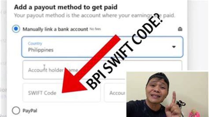 What is the BPI SWIFT code?