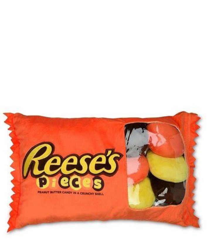 What is the candy coating on Reese's Pieces?