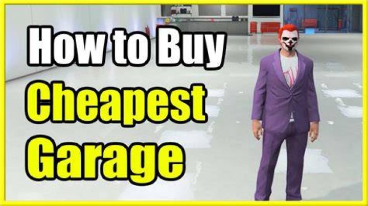 What is the cheapest garage in GTA 5 Online?