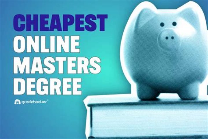 What is the cheapest way to get a degree online?