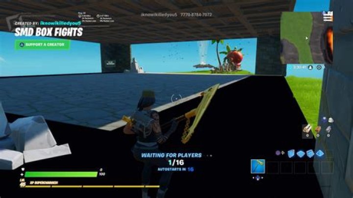 What is the code for box fights?