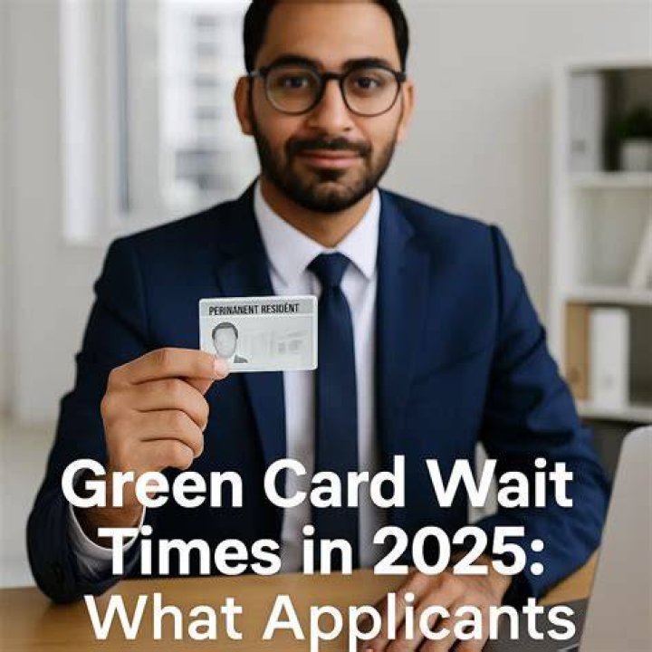 What is the current wait time for green card?
