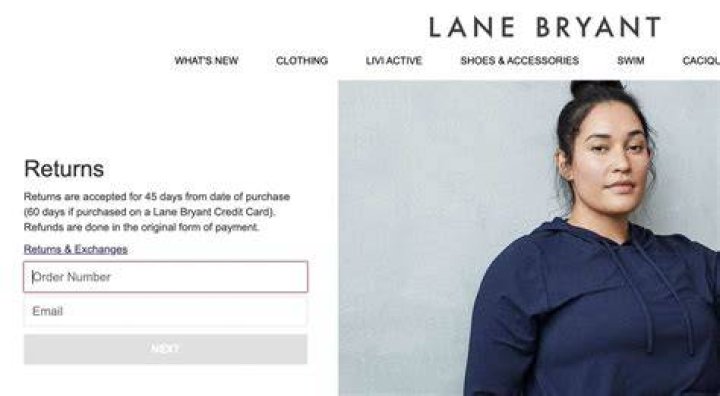 What is the customer service number for Lane Bryant?