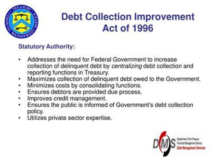 What is the debt collection Improvement Act of 1996?