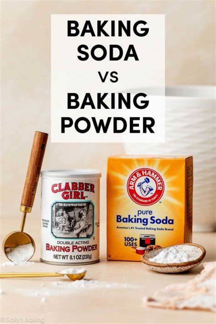 What is the difference between baking soda and baking powder?