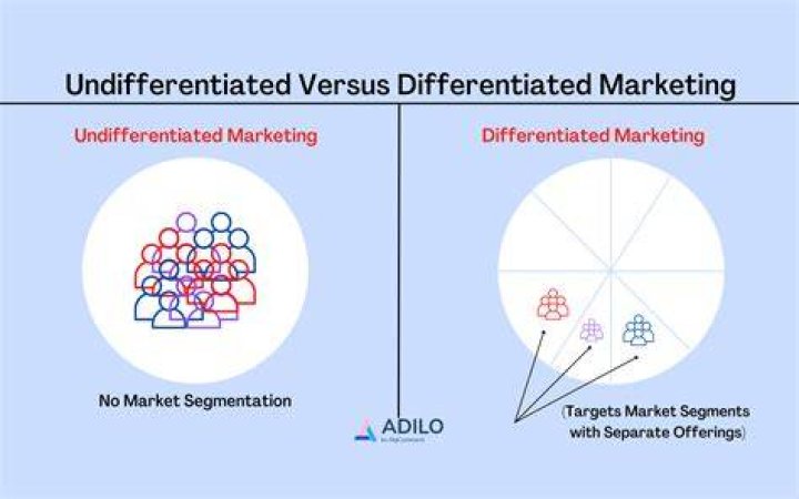 What is the difference between concentrated marketing and differentiated marketing?