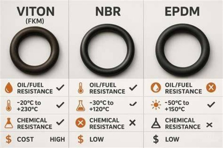 What is the difference between EPDM and FKM?