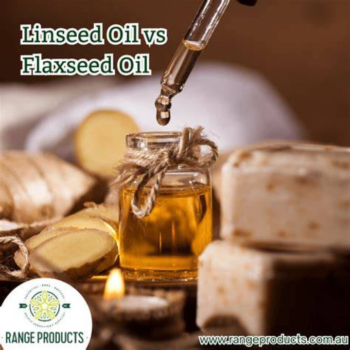 What is the difference between flaxseed oil and linseed oil?