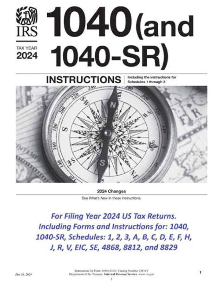 What is the difference between Form 1040 and 1040-SR?
