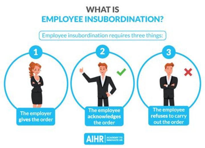 What is the difference between insubordination and insolence?