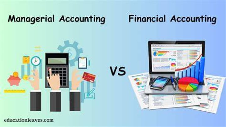 What is the difference between managerial accounting and financial accounting?