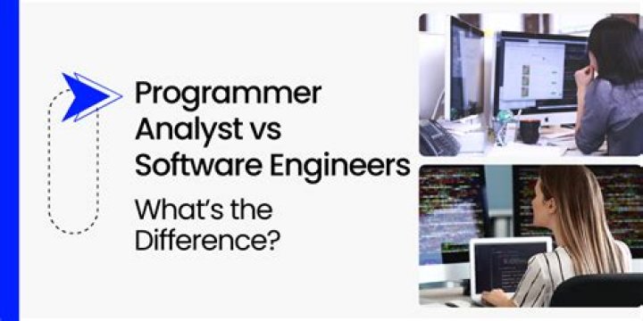 What is the difference between programmer and programmer analyst?