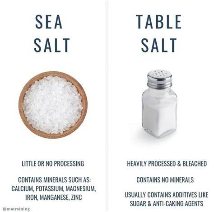 What is the difference between table salt and margarita salt?