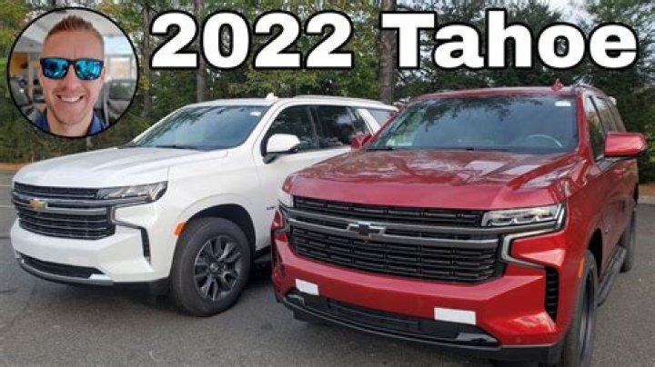 What is the difference between the Tahoe LT and RST?