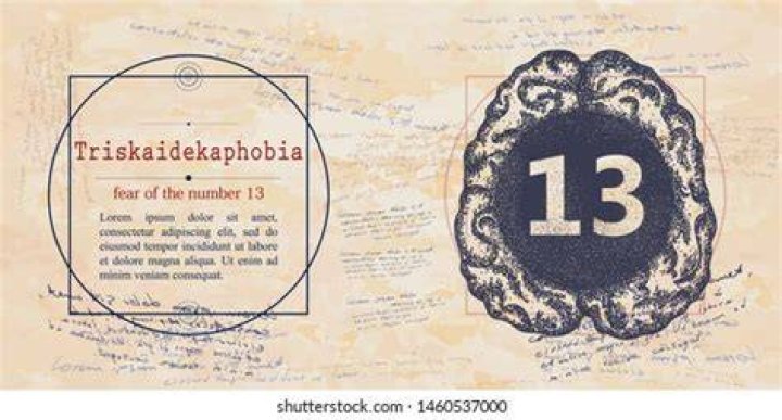 What is the fear of the number 13 called?