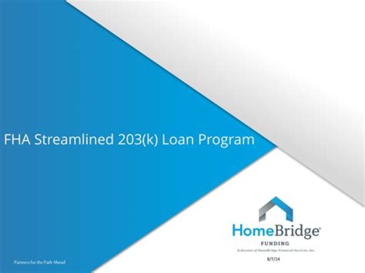 What is the FHA 203 K program?