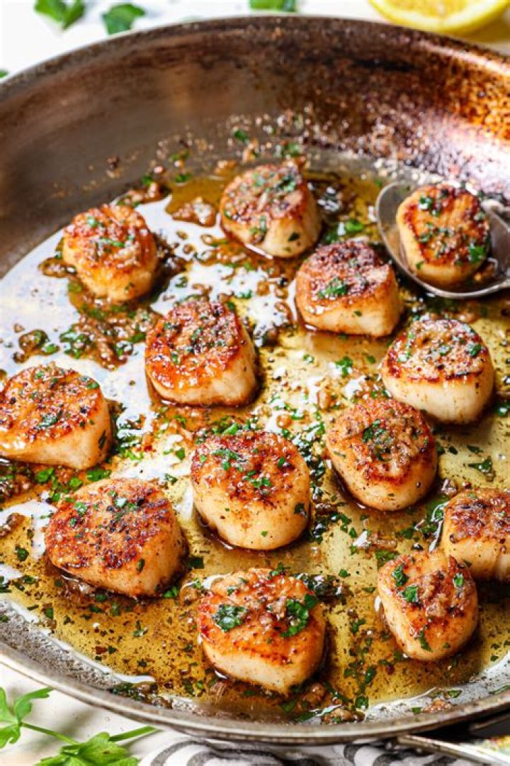 What is the hard stuff in scallops?