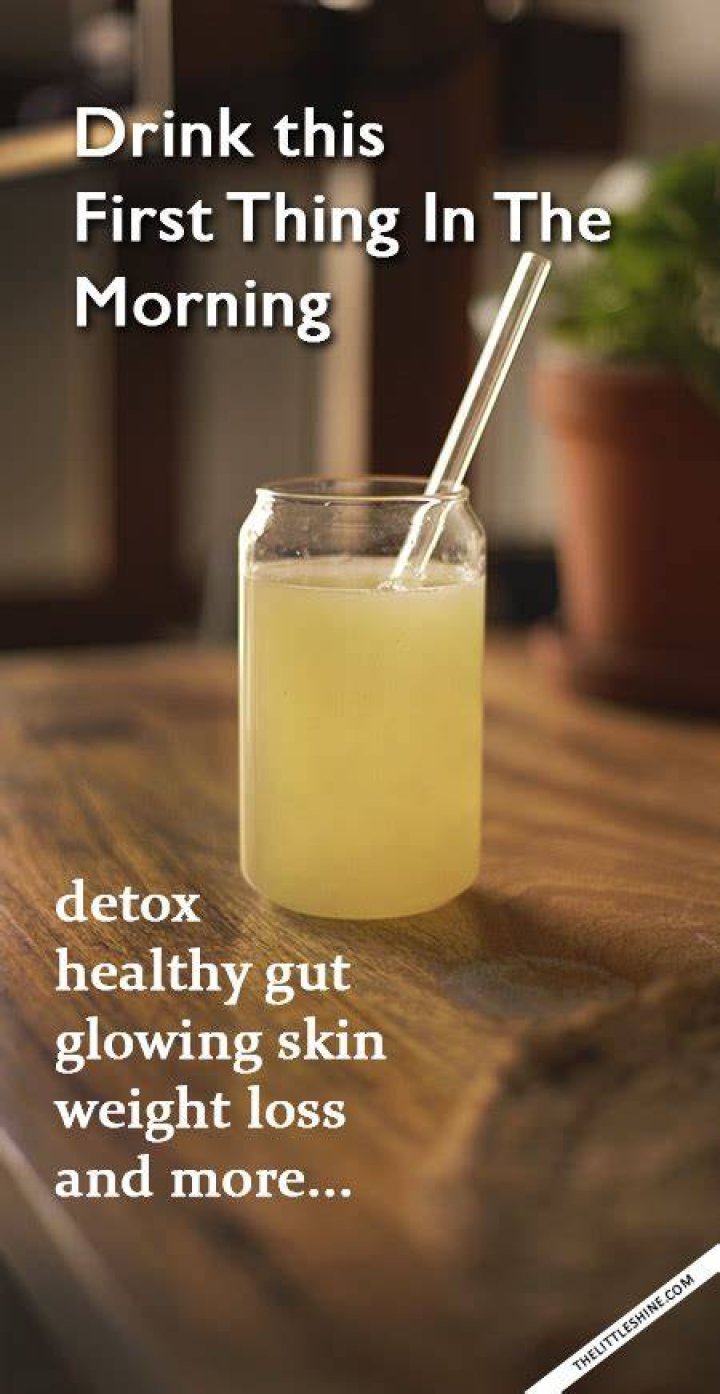 What is the healthiest drink to have first thing in the morning?