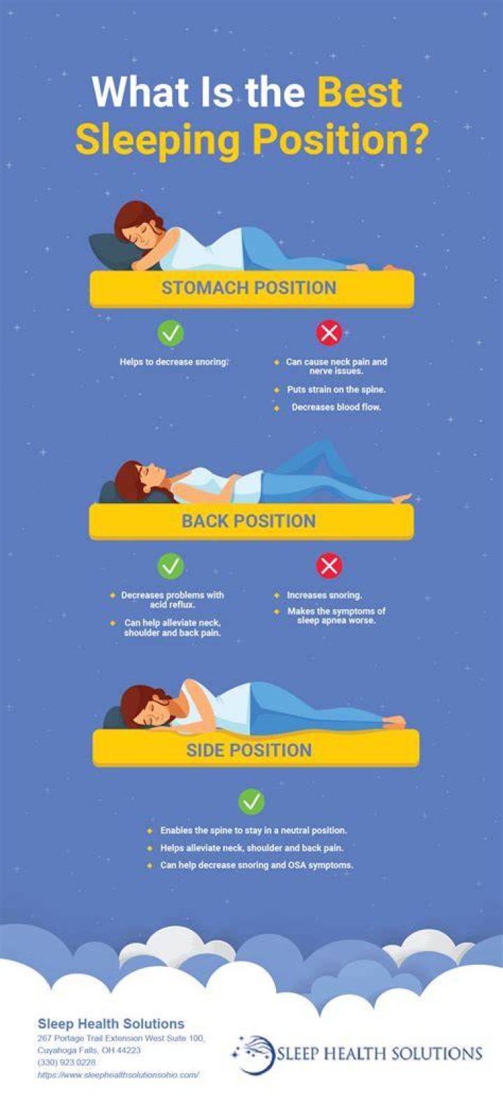 What is the healthiest way to sleep?