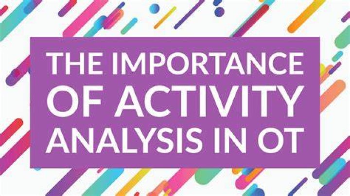 What is the importance of activity analysis in occupational therapy?
