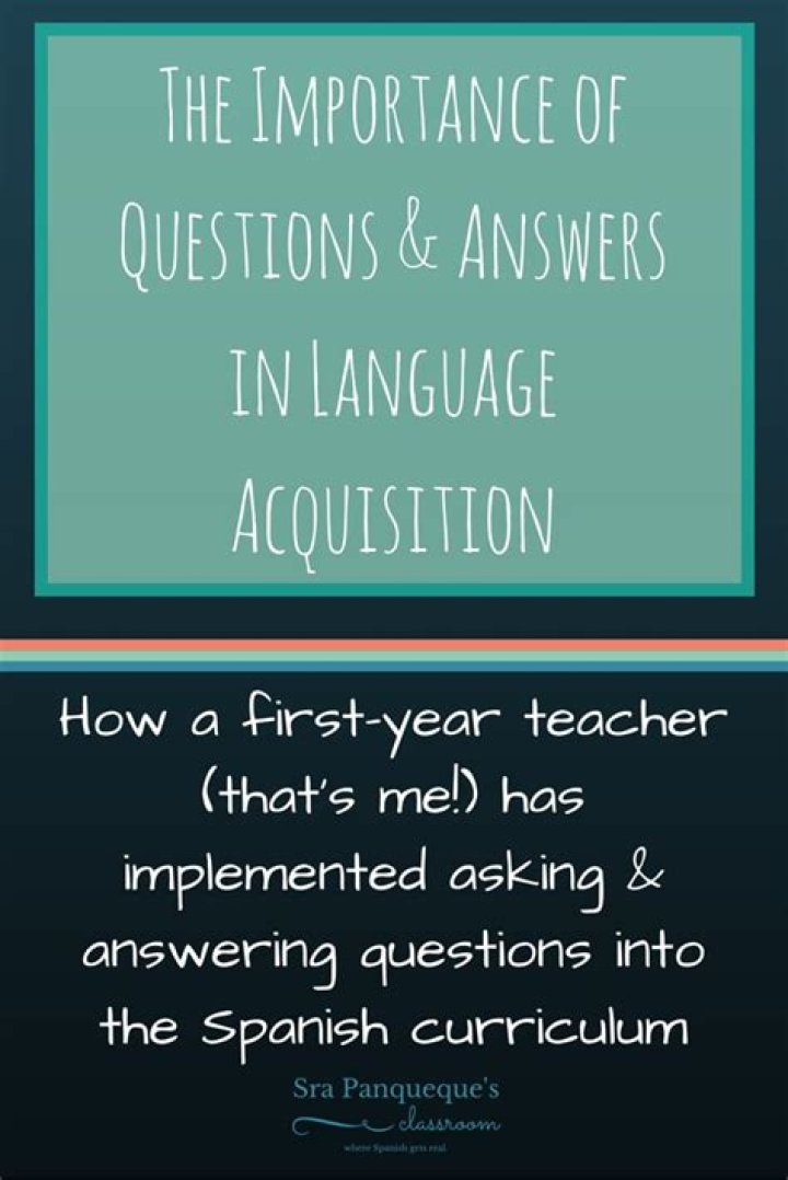 What is the importance of answering questions?