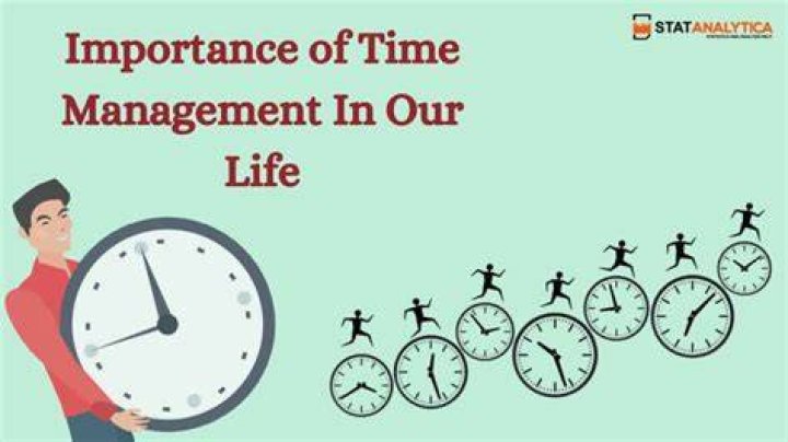 What is the importance of time in our life?
