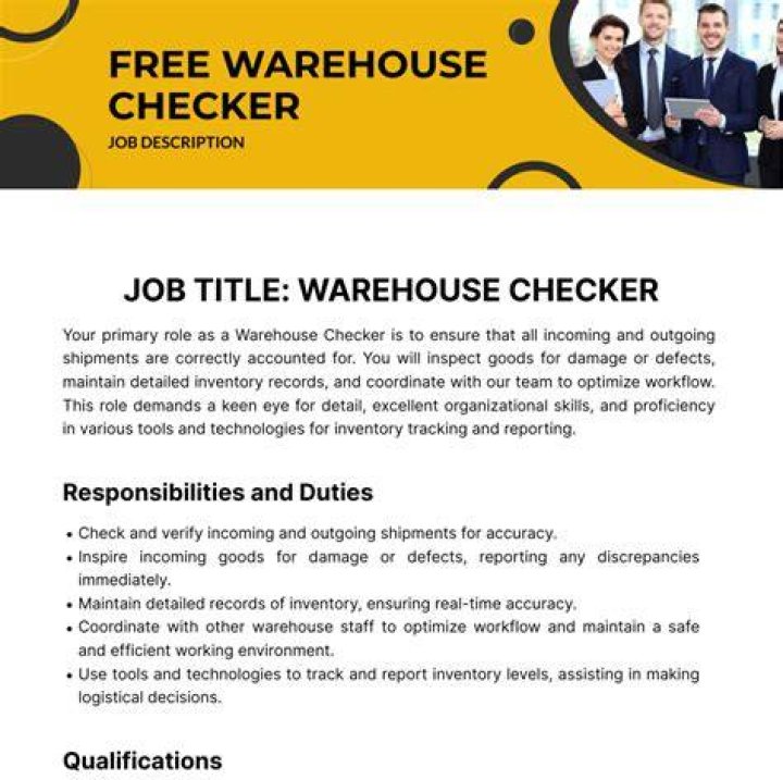 What is the job checker?