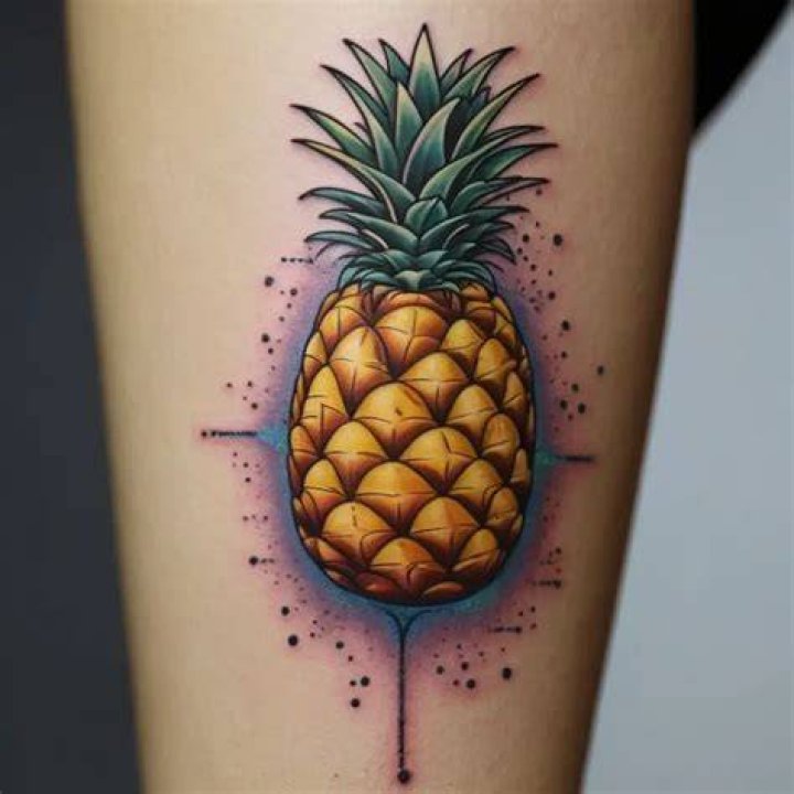 What is the meaning of a pineapple tattoo?
