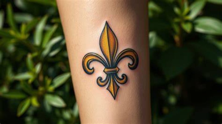 What is the meaning of the fleur-de-lis tattoo?