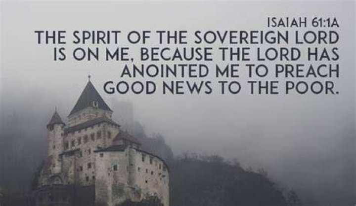 What is the message of Isaiah 61?