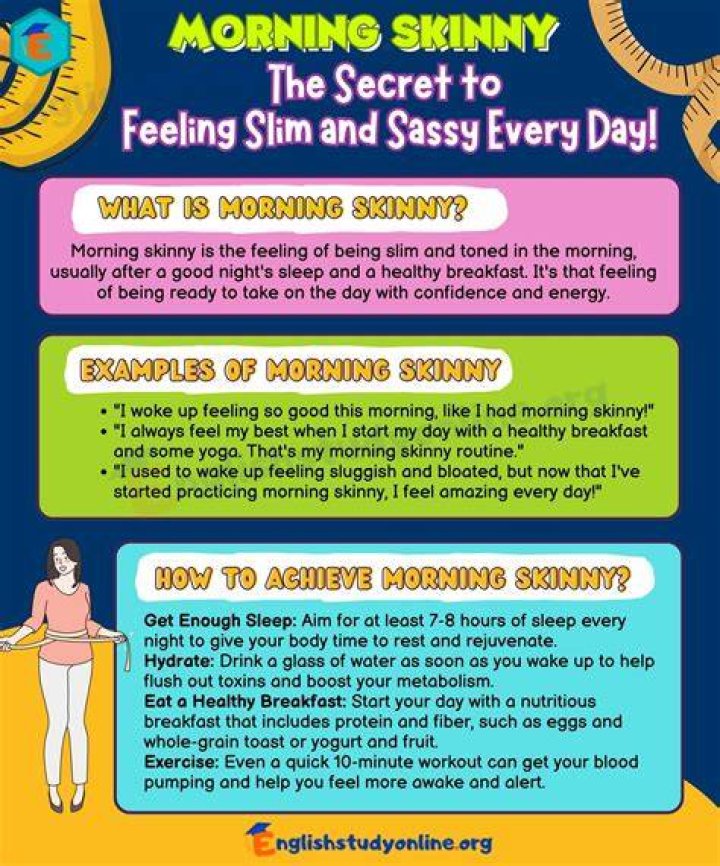 What is the morning skinny?
