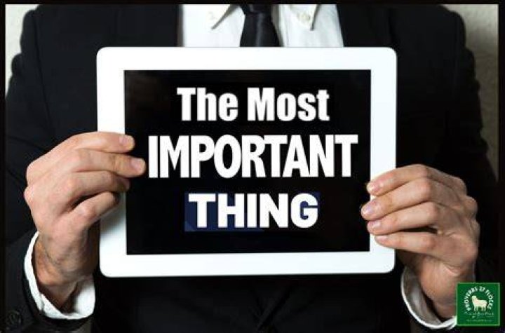 What is the most important thing for a salesman to be?