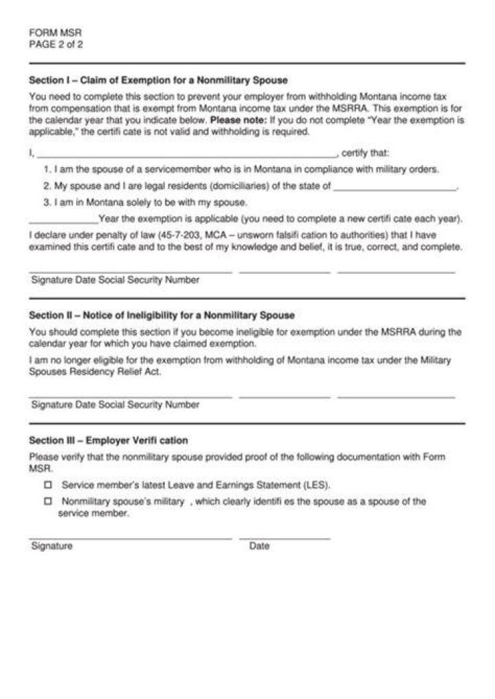 What is the Msrra exemption?