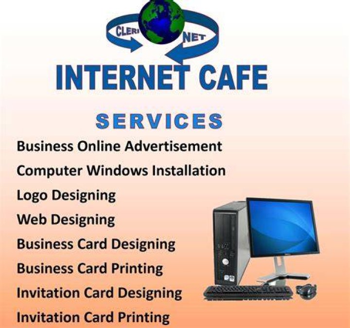 What is the nature of business in internet cafe?