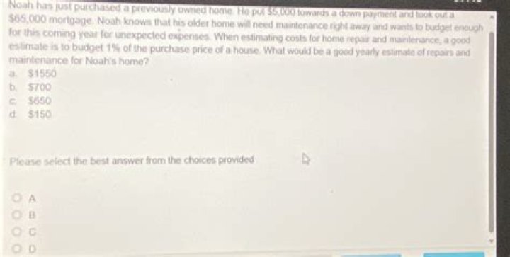 What is the payment on a 65000 mortgage?