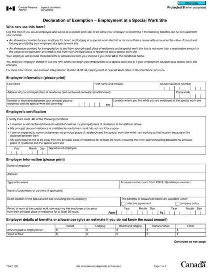 What is the personal exemption for 2020 in Canada?