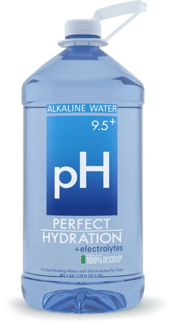 What is the pH of Walmart water?